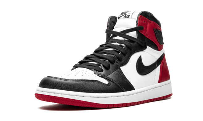 Latest Women's Nike Air Jordan 1 High OG Satin Black Toe Sneakers