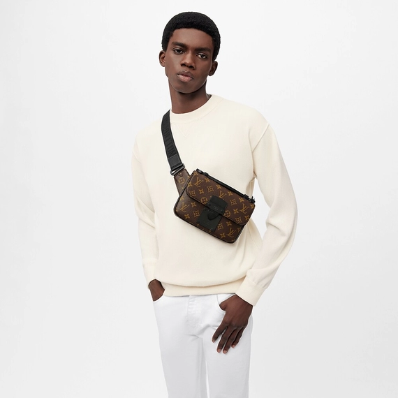 Shop Original Louis Vuitton S Lock Sling Bag for Men