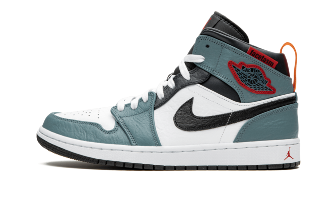 Air Jordan 1 Mid Facetasm - Men's Fearless Street-Style Sneakers from Original Outlet