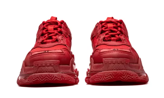 Balenciaga Triple S - Clear Sole Red