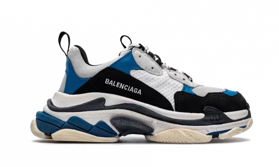 Balenciaga Triple S - Black/Blue 