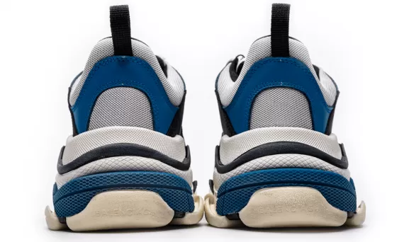 Get the New Balenciaga Triple S - Black/Blue for Men