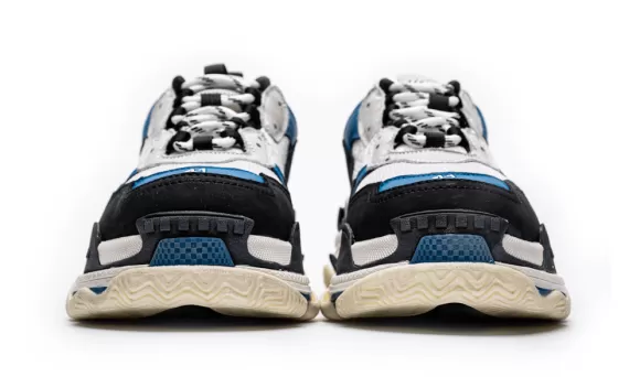 Get Your Hands on the New Women's Balenciaga Triple S - Black/Blue Today!