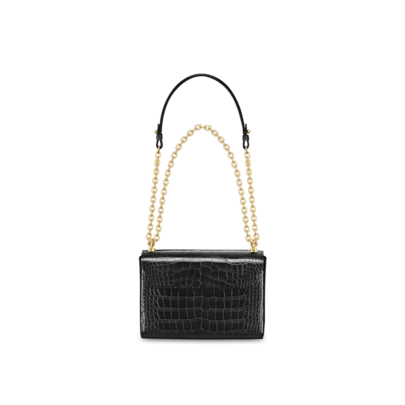 Get the Louis Vuitton Twist MM Black for women now.
