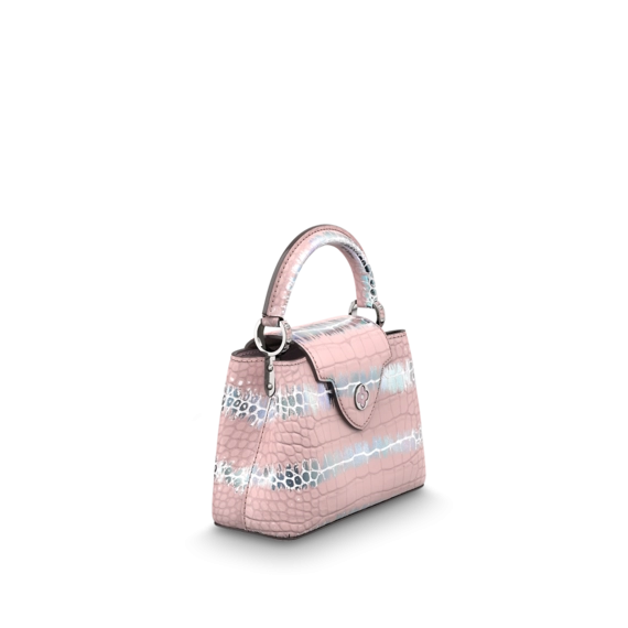 Sale on Louis Vuitton Capucines Mini Pink/Silver for Women