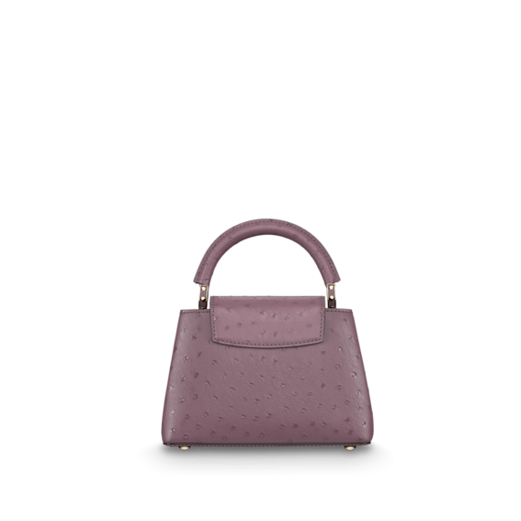 New Louis Vuitton Capucines Mini Purple - Women's Must-Have Item