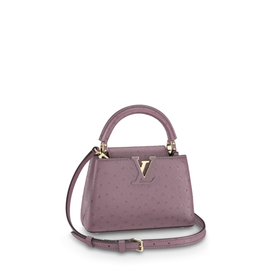 Buy Louis Vuitton Capucines Mini Purple - Perfect For Women