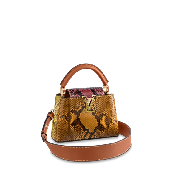 Elevate Your Look this Season with a Louis Vuitton Capucines Mini Buy Now!