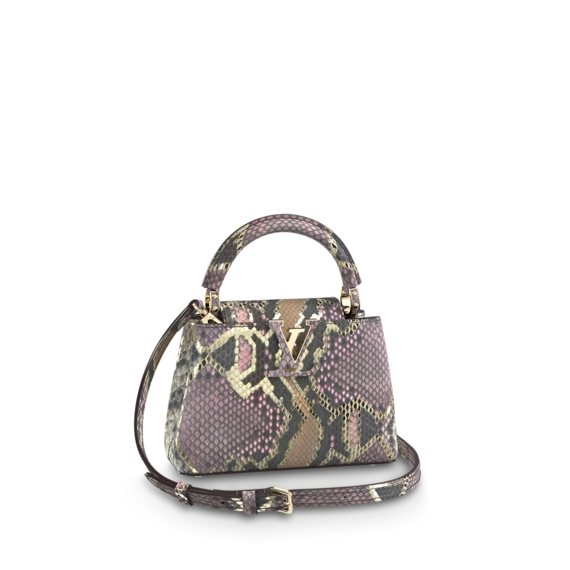 Louis Vuitton Capucines Mini Purple, Outlet Sale for Women