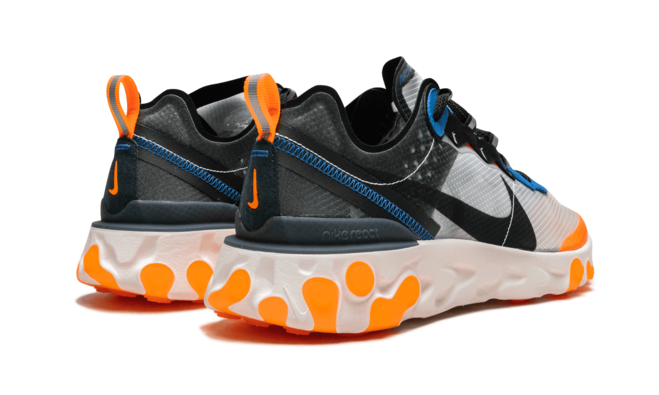 Alt - Men's Shoes - Nike React Element 87 - Thunder Blue - Outlet