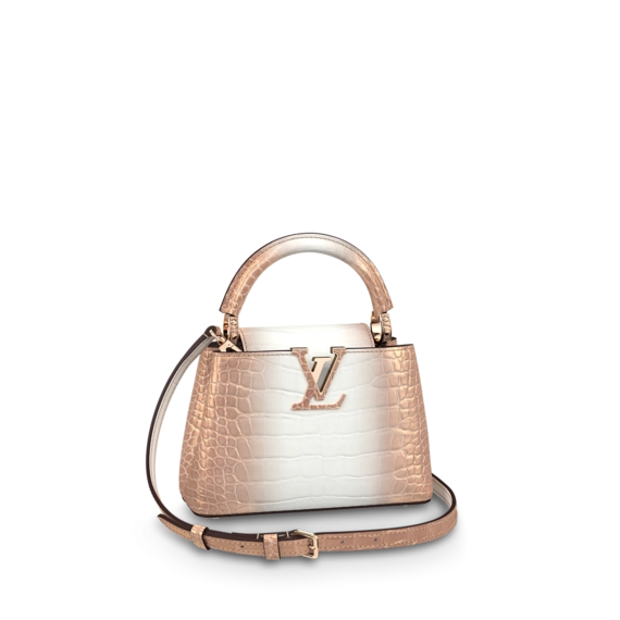 Buy Louis Vuitton Capucines Mini Pink for Women at Outlet Prices