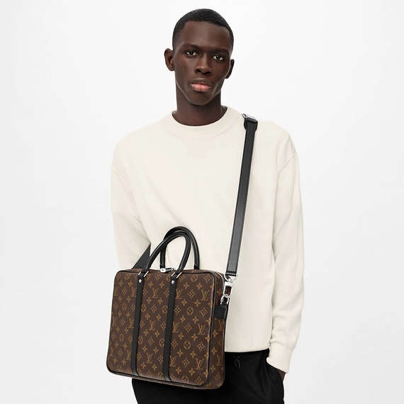 Make a Statement with Louis Vuitton Men's Porte-Documents Voyage PM