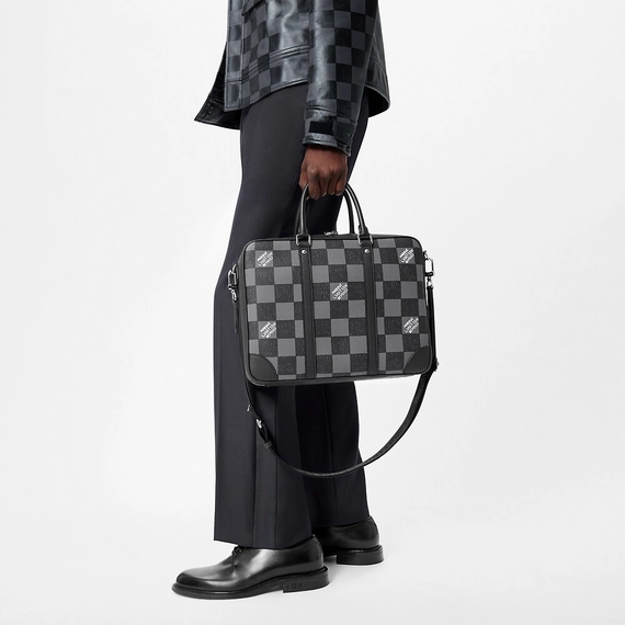 Save Now On Louis Vuitton Sirius Briefcase - Shop the Outlet!