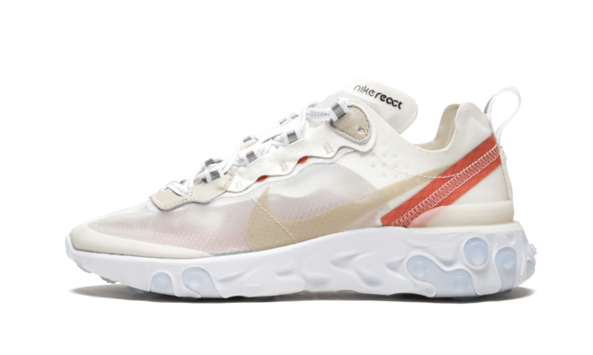 Buy Women's Nike React Element 87 Sail Light Bone-White at the Outlet Sale!