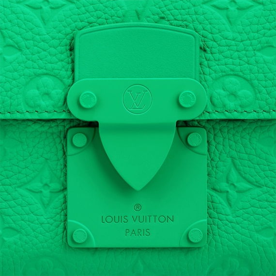 Redeem a New Louis Vuitton S Lock Messenger for Men.
