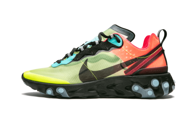 Buy the Original Nike React Element 87 Volt Racer Pink - For Women