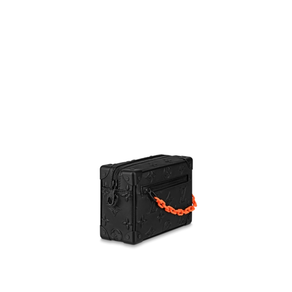 Invest in a timeless Louis Vuitton Mini Soft Trunk for men