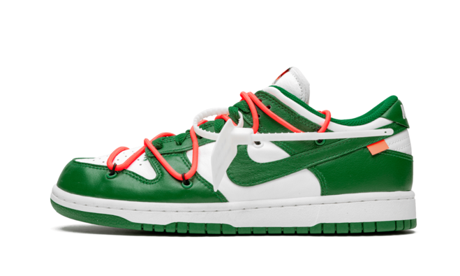 Buy Men's Nike Dunk Low Off White - Pine Green New!