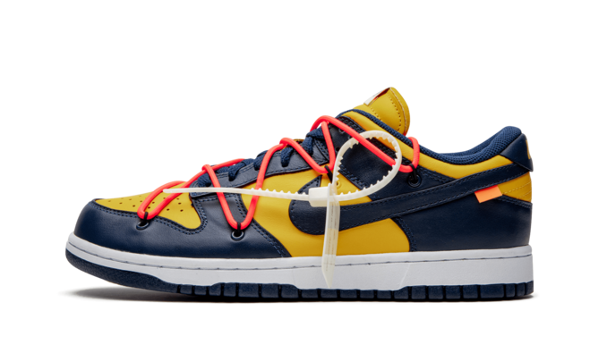 Women's Nike Dunk Low Off White - University Gold Outlet Sale