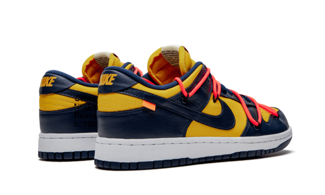 Women's Nike Dunk Low Off White - University Gold On Sale