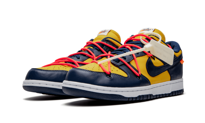 Save Big on Women's Nike Dunk Low Off White - University Gold