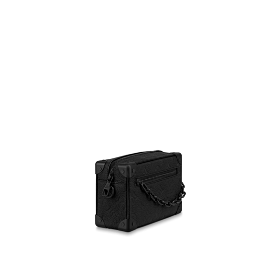 Women's Louis Vuitton Mini Soft Trunk Black at Discount