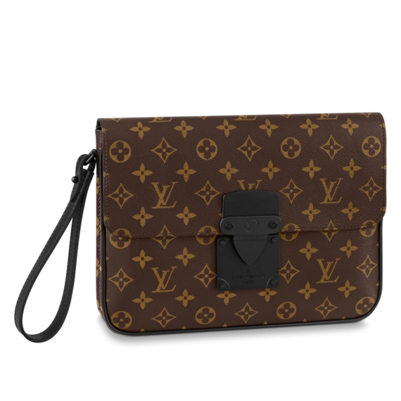 Louis Vuitton S Lock A4 Pouch - Outlet Style for Men