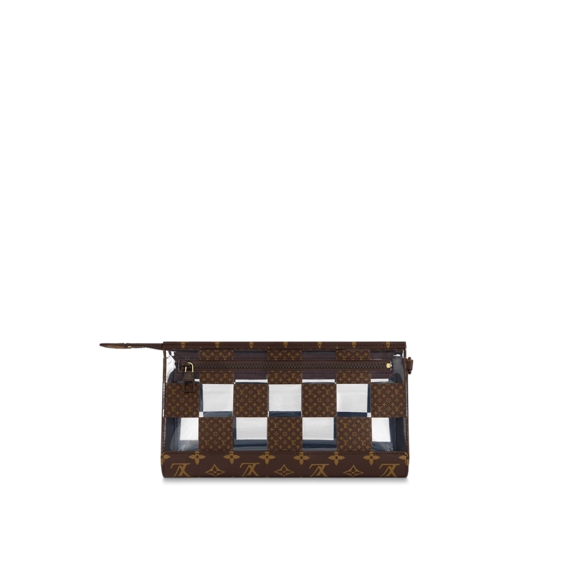 Brand new Louis Vuitton Standing Pouch for men available now.