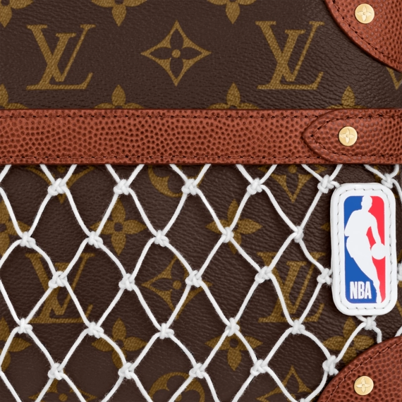Style your Look with the LVxNBA Net Flat Pouch for Men
