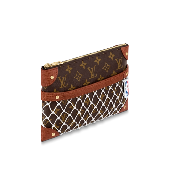 Get your Original LVxNBA Net Flat Pouch for Men