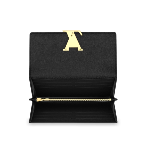 Louis Vuitton Capucines Wallet Black - Get it Now at Our Outlet