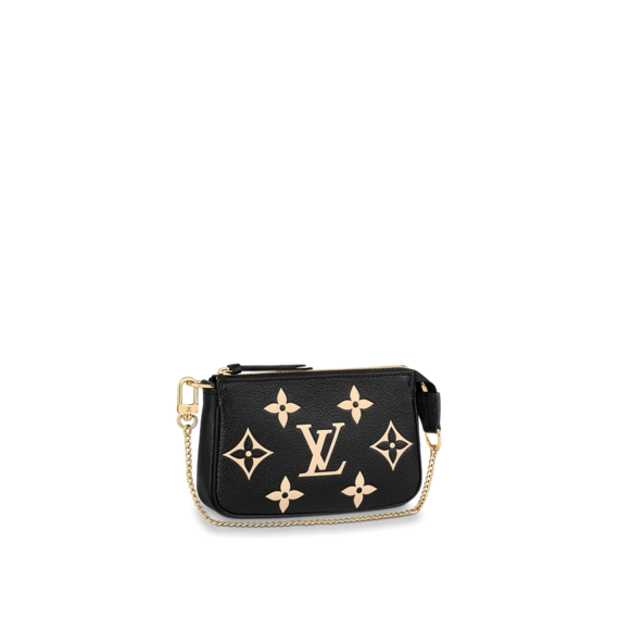 Women's Sale on Louis Vuitton Mini Pochette Accessoires black - New Original.