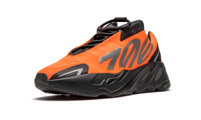 Look & Feel Cool in Orange Yeezy Boost 700 Men's Shoe