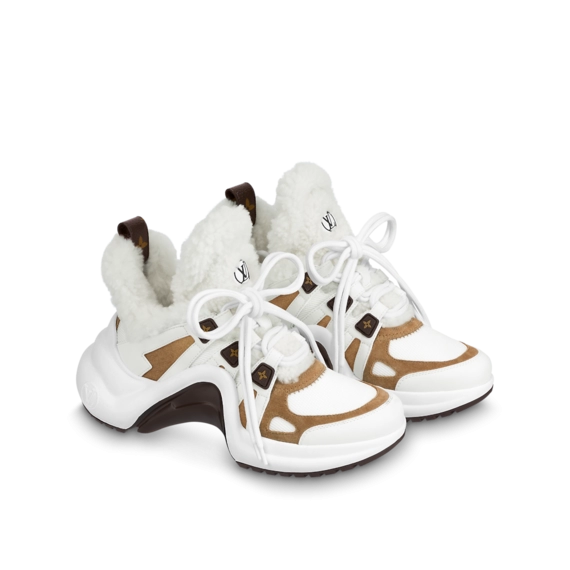Outlet Sale on Lv Archlight Sneakers Natural For Women