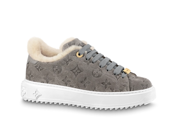 Women's Louis Vuitton Time Out Sneaker Gray - Buy Today!