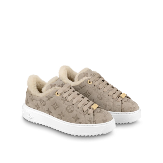 On-trend: Louis Vuitton Time Out Sneaker Women's New