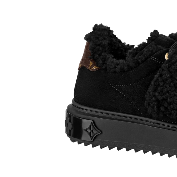 Shop Women's Louis Vuitton Time Out Sneaker Black On Sale Now