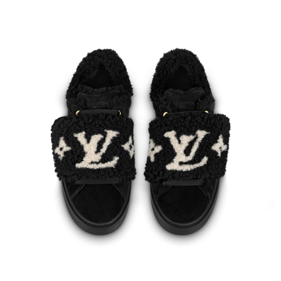 Brand New Women's Louis Vuitton Time Out Sneaker Black Available Now!