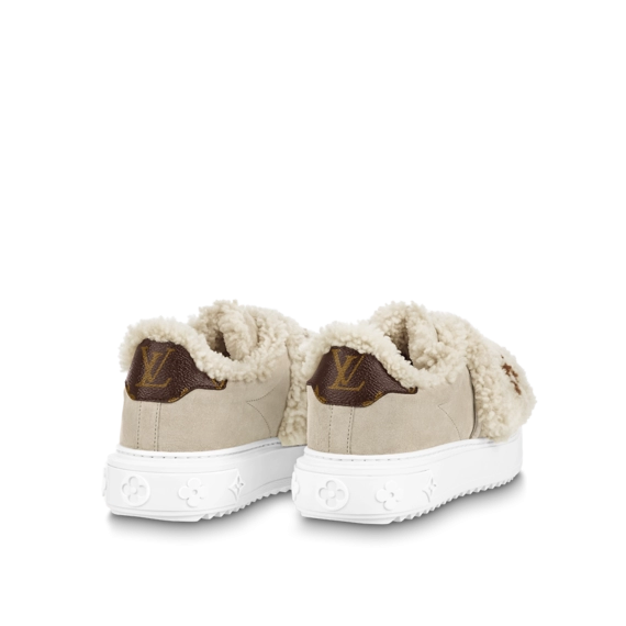 Perfect Look for Any Occasion: Louis Vuitton Time Out Sneaker Natural for Women