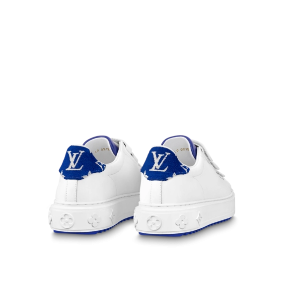 Women's Louis Vuitton Time Out Sneaker Blue - Outlet Now
