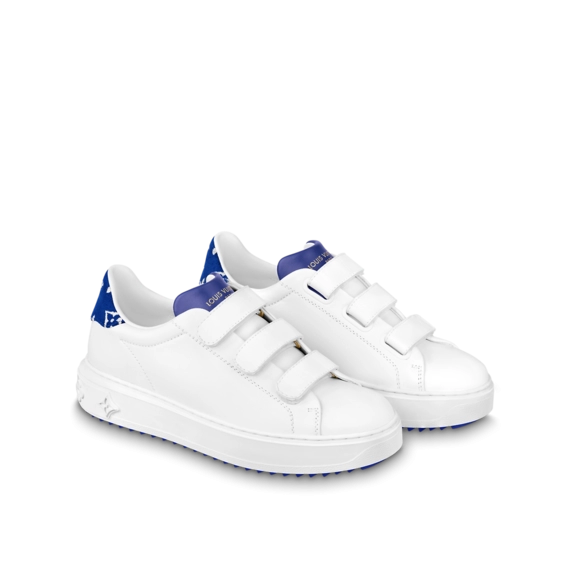 Get the Women's Louis Vuitton Time Out Sneaker Blue