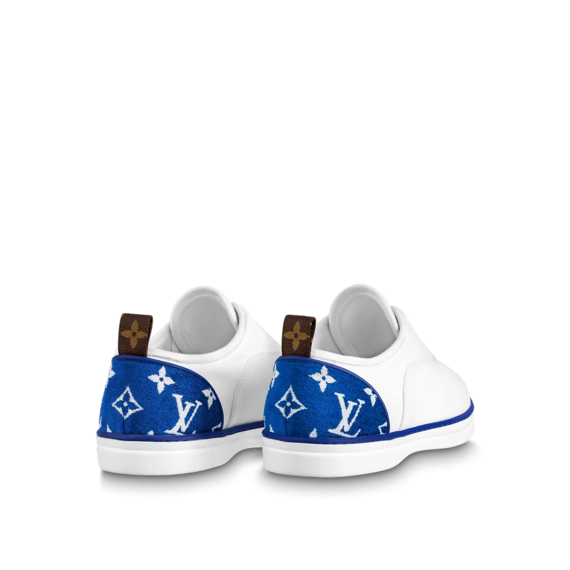 Stunning Footwear for Women: Louis Vuitton Matchpoint Sneaker Blue - Original & On Sale Now!
