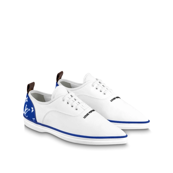 Ladies Shoe Upgrade: Get the Louis Vuitton Matchpoint Sneaker Blue - On Sale Now!