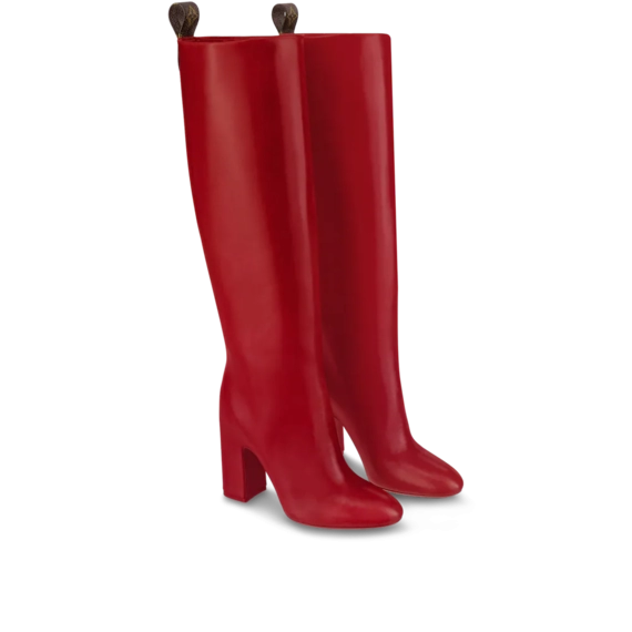 Discounted Louis Vuitton Donna High Boot Red