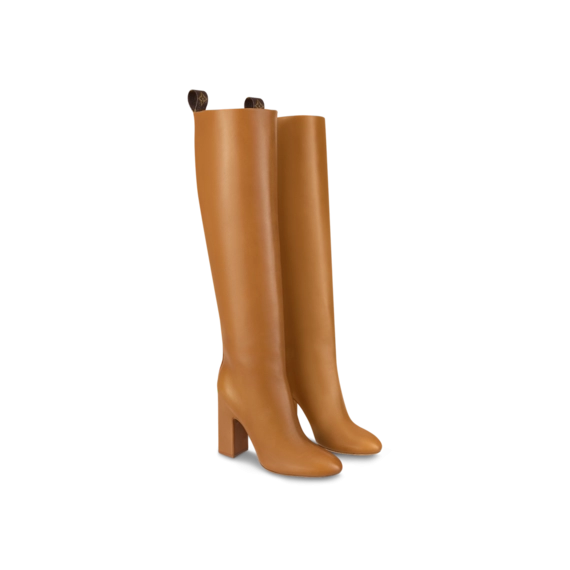 Women's Ocher Boot - Louis Vuitton Donna High Original