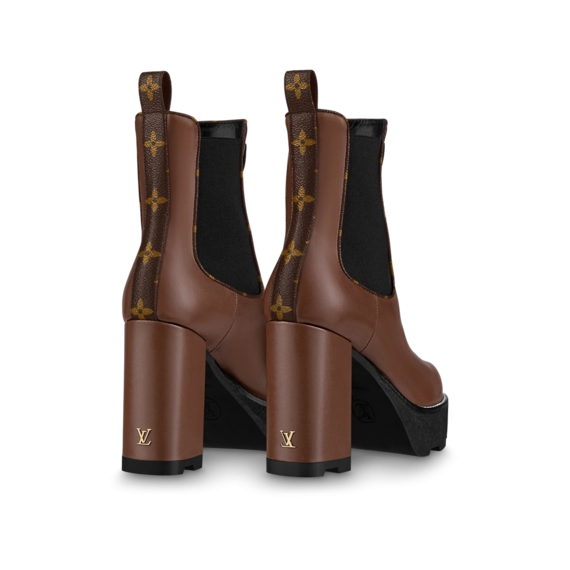 Female Lv Beaubourg Ankle Boot Brown