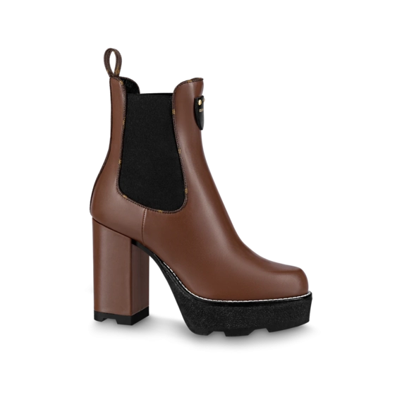 Women's Lv Beaubourg Ankle Boot Brown Outlet