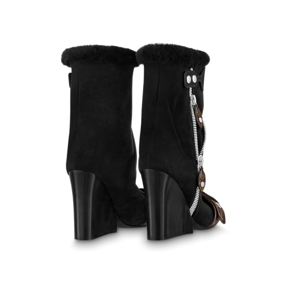 The Latest Louis Vuitton Patti Wedge Half Boot for Women Is Here - Shop Now