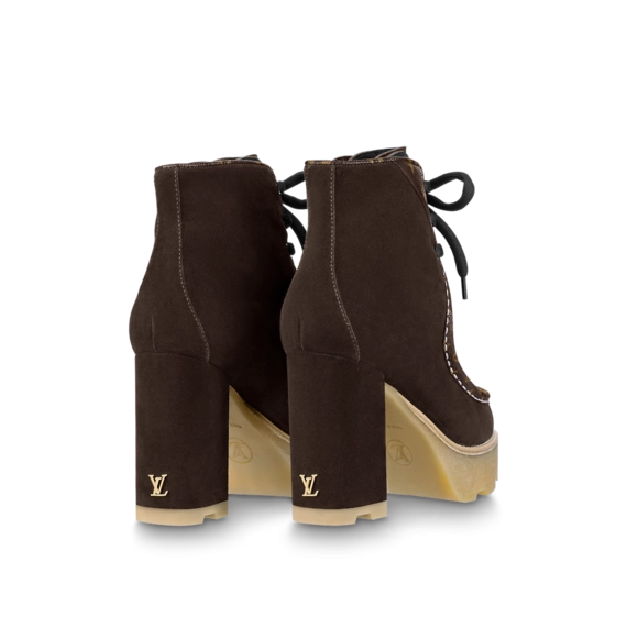 Check Out Our Sale - Lv Beaubourg Platform Ankle Boot for Women!