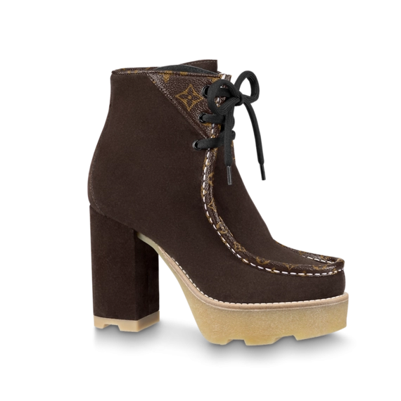 Shop the new Lv Beaubourg Platform Ankle Boot for Women - On Sale!
